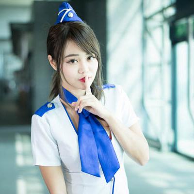Sun Hui Tong   Stewardess High speed Railway - 076