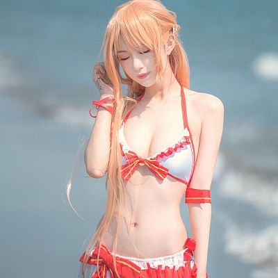 Shika小鹿鹿 Asuna Bikini 01