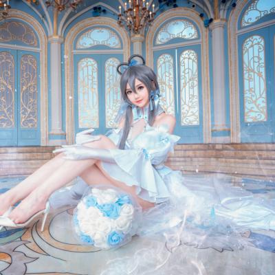 【COS正片】VOCALOID随心所欲 洛天依花嫁 3