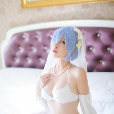 Rem Mặc Áo Cưới - 蕾姆 婚纱 09