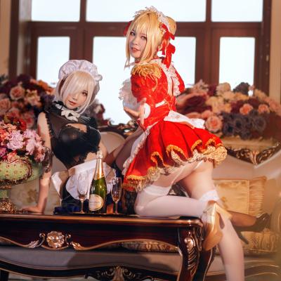 面饼仙儿&amp;半半子 - Claudius x Kyrielight Maid 02