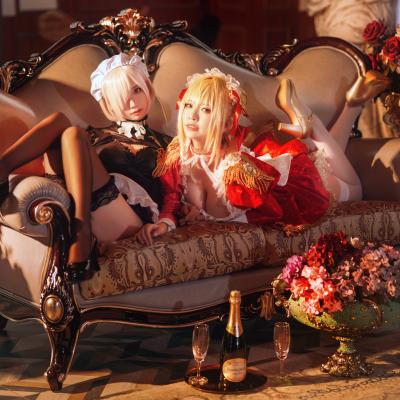 面饼仙儿&amp;半半子 - Claudius x Kyrielight Maid 08